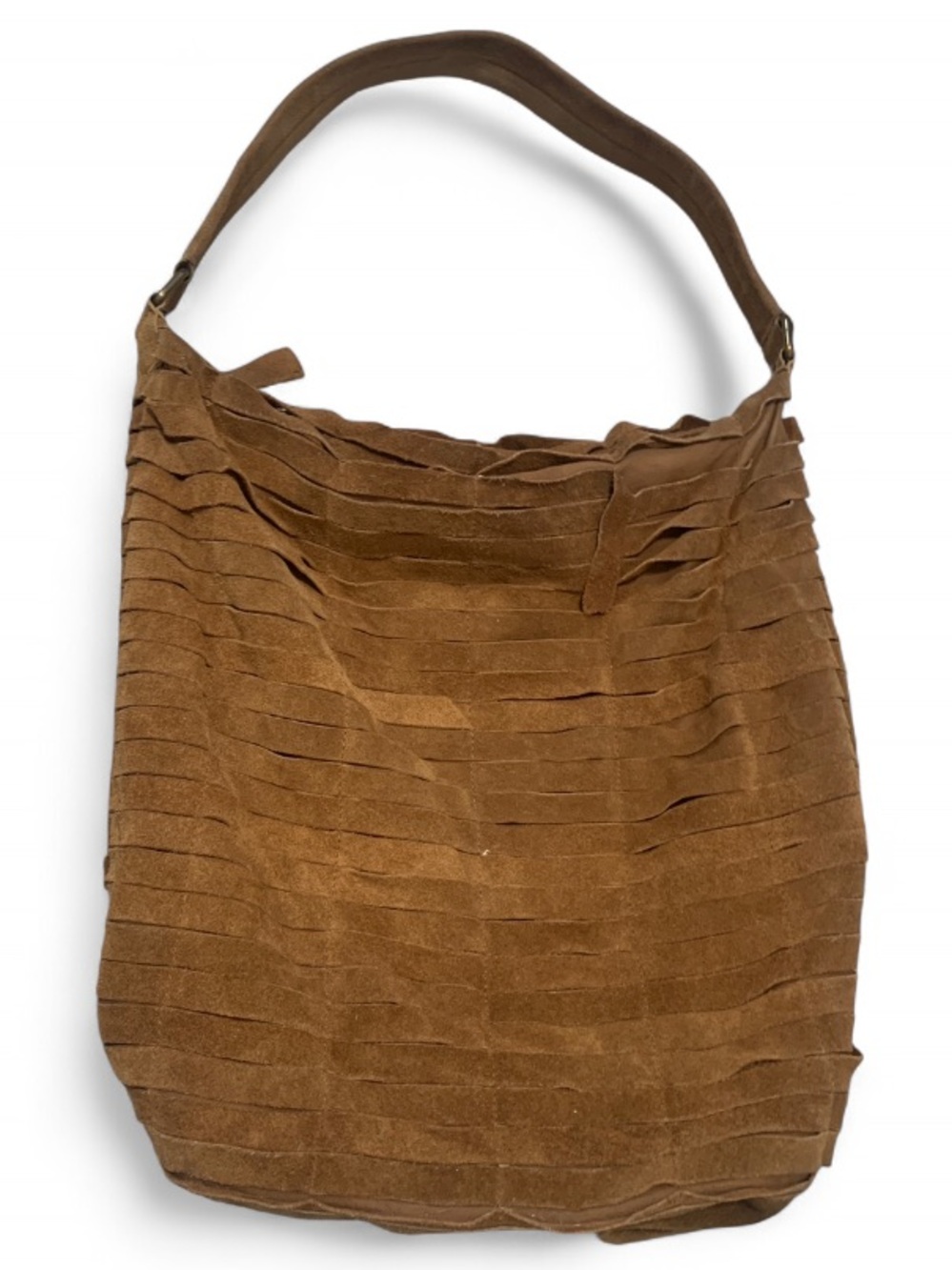 Ecote Urban Outfitters Brown Genuine Suede Hobo Bag
